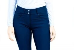 KL Select Gabrielle Breech 13 KL Select Gabrielle Breech -Equestrian Products Store KLSelectNavy Breech BlackFront