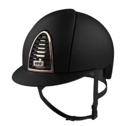 KEP Italia Chromo 2.0 Helmet -Equestrian Products Store Kep2pointOBlackRoseGoldFrame