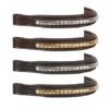 Large Padded Clincher Browbands 2 Large Padded Clincher Browbands -Equestrian Products Store NunnFinerClincherBrowband