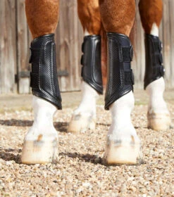 Premier Equine Carbon Air-Tech Double Locking Brushing Boots -Equestrian Products Store PEcarbon air tech double locking brushing bootsblk1