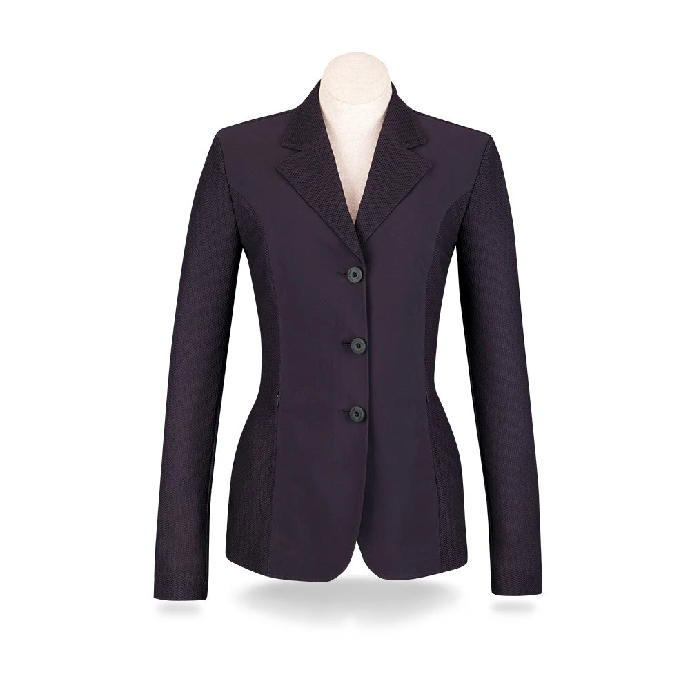 RJ Classics Harmony Mesh Show Coat - Deep Plum 3 RJ Classics Harmony Mesh Show Coat - Deep Plum