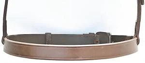 Bobby's English Tack Flat Leather Hunt Noseband 3 Bobby's English Tack Flat Leather Hunt Noseband