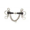 Stainless Steel Rubber Mouth Tom Thumb Pelham 1 Stainless Steel Rubber Mouth Tom Thumb Pelham -Equestrian Products Store cnt19