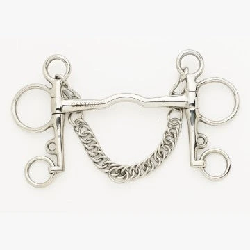 Stainless Steel Polo Pelham With 5" Cheeks 3 Stainless Steel Polo Pelham With 5" Cheeks