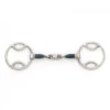 Blue Steel Loop Ring Jointed Oval Mouth Gag 1 Blue Steel Loop Ring Jointed Oval Mouth Gag -Equestrian Products Store cnt49
