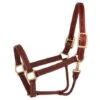 Walsh British Triple Stitched Leather Halter 1 Walsh British Triple Stitched Leather Halter -Equestrian Products Store image