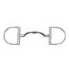 Myler 3 3/8" Medium Dee Without Hooks And Wide Low Ported Barrel -Equestrian Products Store myler3
