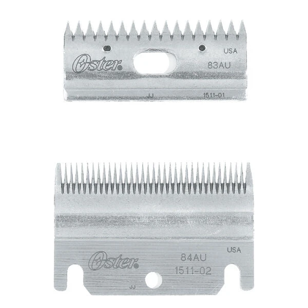 Oster® Clipmaster® Top And Bottom Blade Combo Set 3 Oster® Clipmaster® Top And Bottom Blade Combo Set