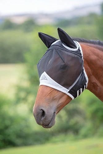 Shires Fine Mesh Fly Mask 5 Shires Fine Mesh Fly Mask - Image 3