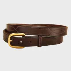 Tory Leather Kids Nameplate Belt