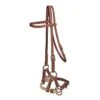 Tory Harness Leather Double Nose Side Pull 2 Tory Harness Leather Double Nose Side Pull -Equestrian Products Store torysidepull